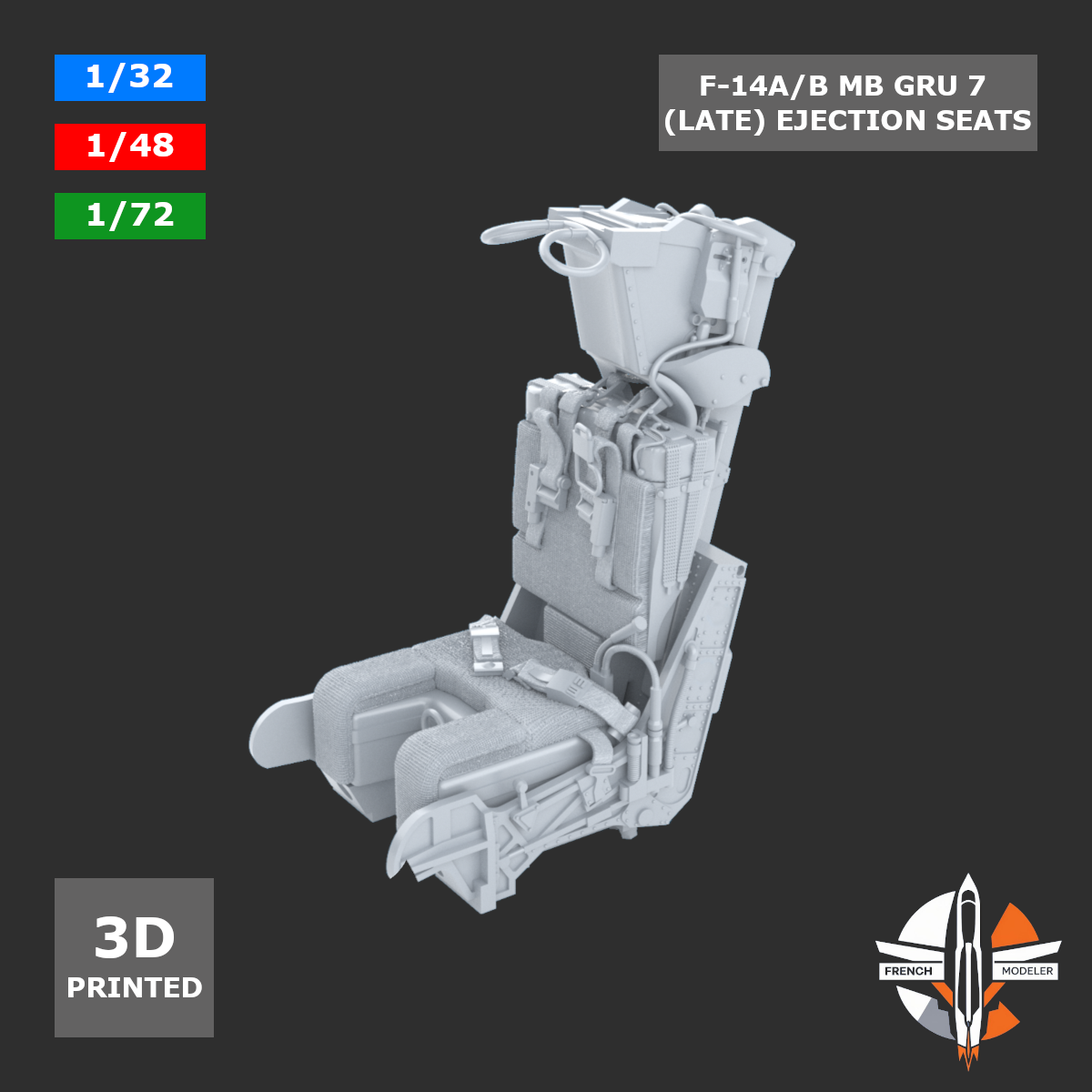 F-14A-B MB GRU 7 Late Ejection seats