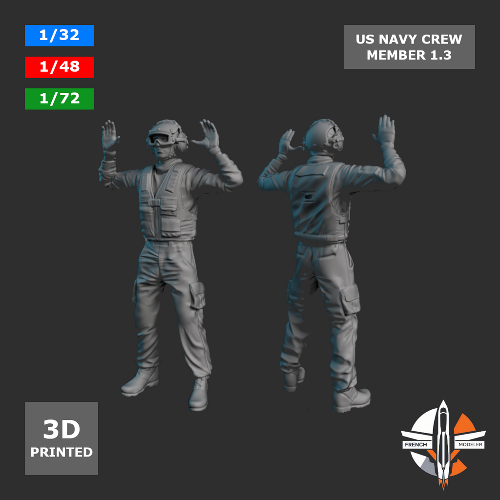 US Navy Crew Member