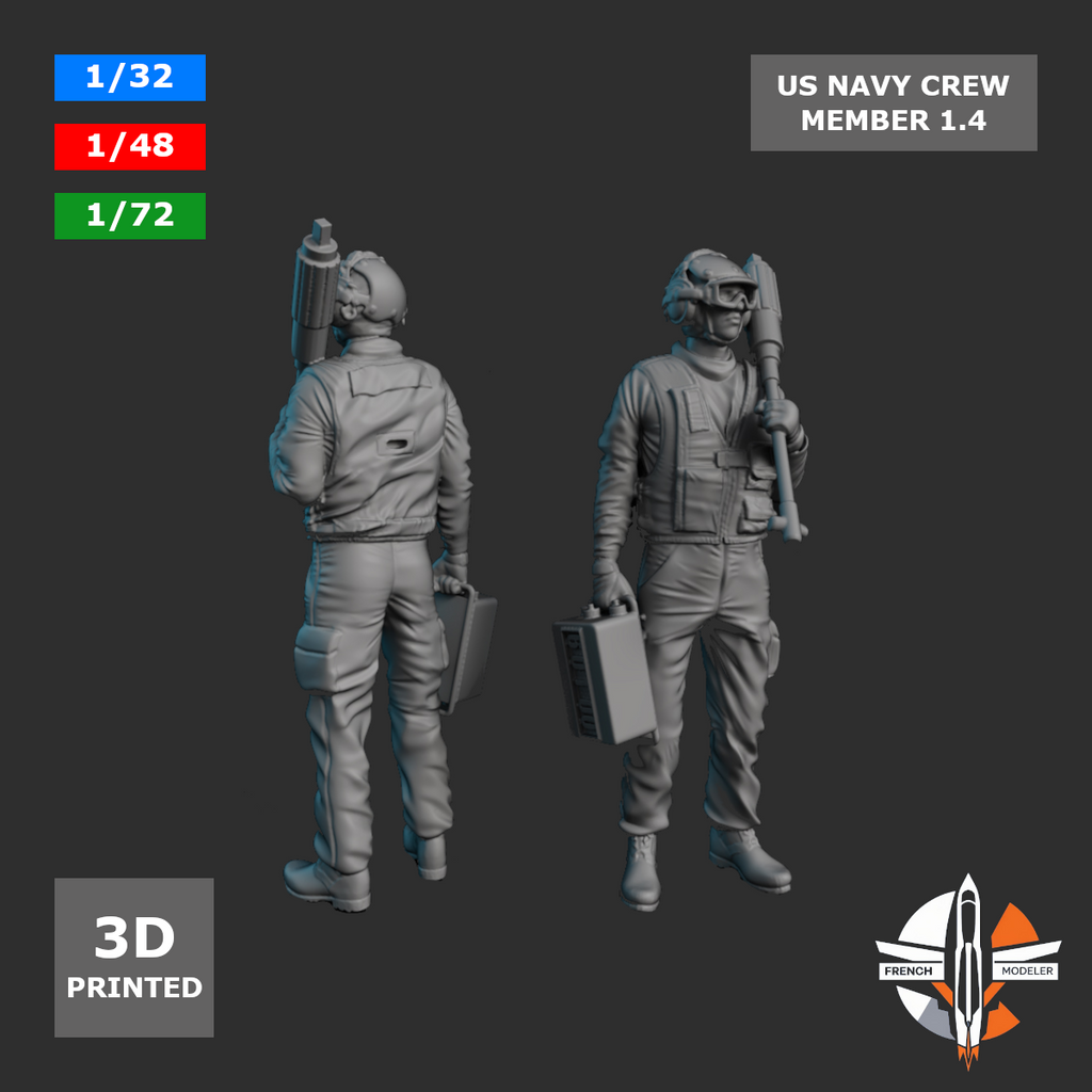 US Navy Crew Member