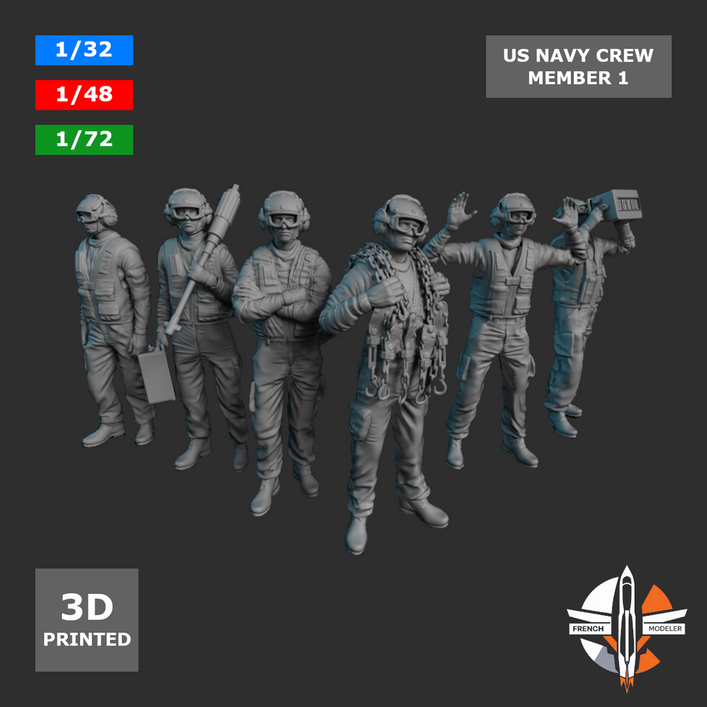 US Navy Crew Member